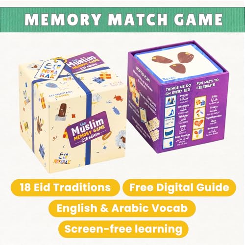 Juego de memoria para niños The Muslim Eid Edition miniatura 3