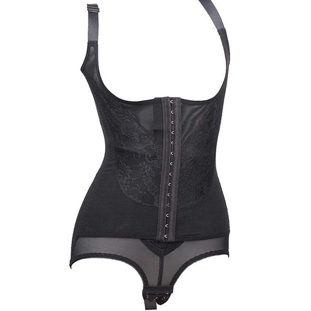 4XL Frauen Magnetic Control Body Wear Abnehmen Taille Cincher Korsett Butt Lift Korrigierende Rückenstütze (Farbe: Beige, Größe: 3XL)