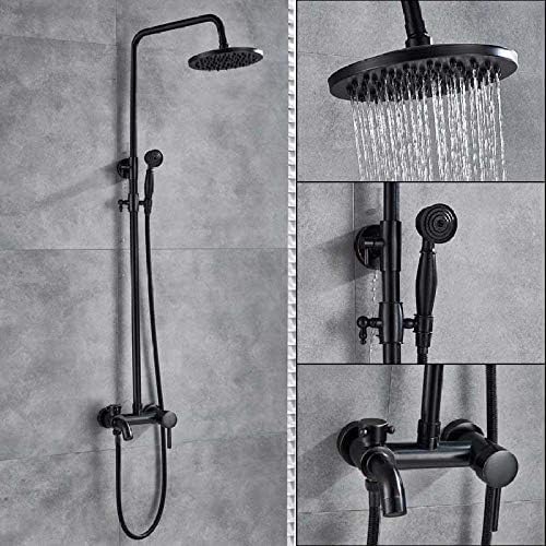 Robinet mitigeur de luxe en laiton massif pour une douche effet pluie d'exception