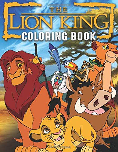 Amazon | The Lion King Coloring Book: Ultimate Coloring Book Of The Lion King-Disney Animated ...