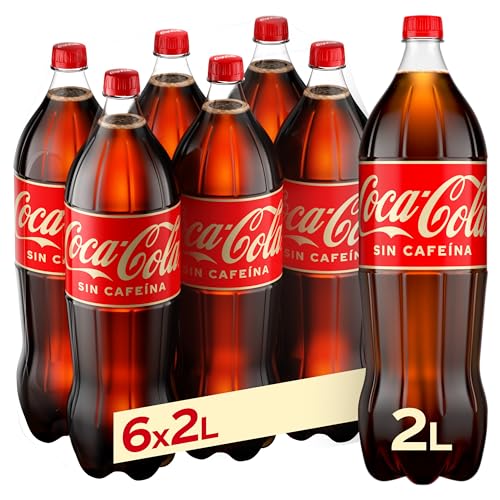 Coca-Cola Sabor Original Sin Cafeína - Pack 6 botellas de 2L