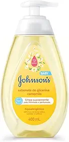 Sabonete Líquido Glicerina Camomila JOHNSON’S® Baby, 400mL