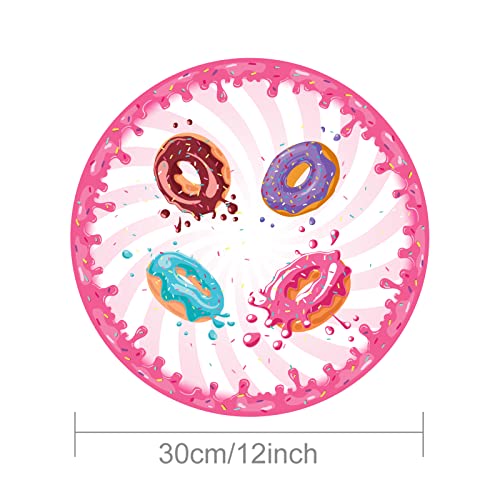 Donut Cupcake Stand 3-Tier Donut Birthday Party Cardboard Cupcake Stand Donuts Party Supplies Donuts Party Cake Tower For Donut Themed Baby Birthday Decoration, Donut Birthday Party Supplies #TOP3