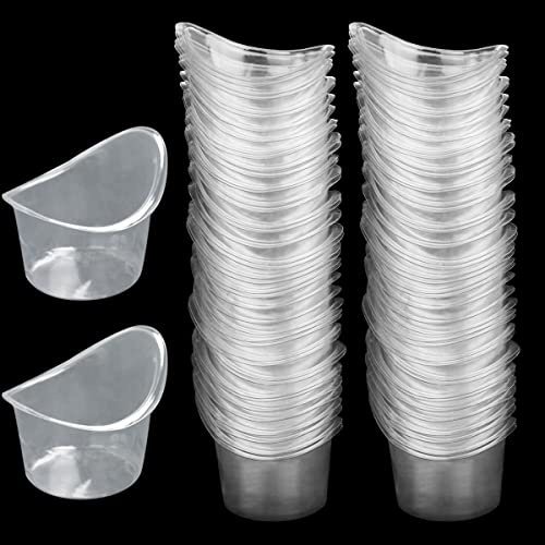100 unidades vaso plástico para lavado ocular de 5 ml miniatura 1