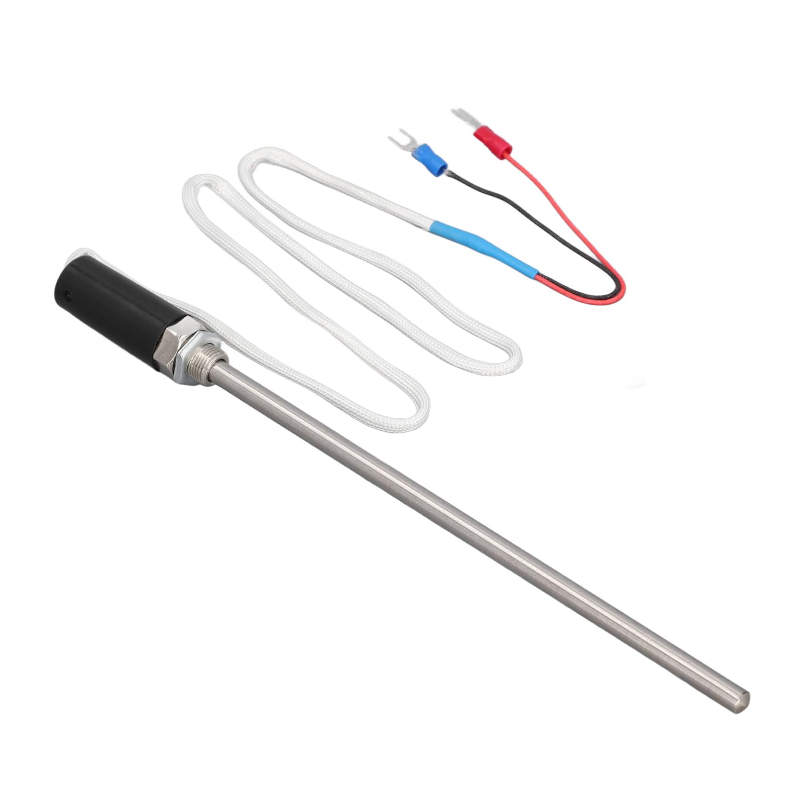 Probe Thermocouple, K Type Probe Thermocouple 1M Stainless Steel K Type Temperature Sensor High Probe Temperature Sensor for, Precisionmeasuring