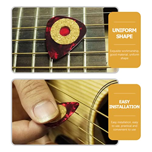 MILISTEN Gitaarriem Sloten Zelfklevende Gitaar Pick Grips Gitaar Pick Droppad Draagbare Gitaarbenodigdheden Voor Gitaar Minnaar 20 Stcs - Image 5