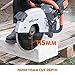 Evolution Power Tools Evolution R300DCT 300 mm Concrete Saw - 2400 W Motor, No Gas, Incl Diamond Masonry Blade, 230V, Domestic Use, Orange, 115 mm Cut