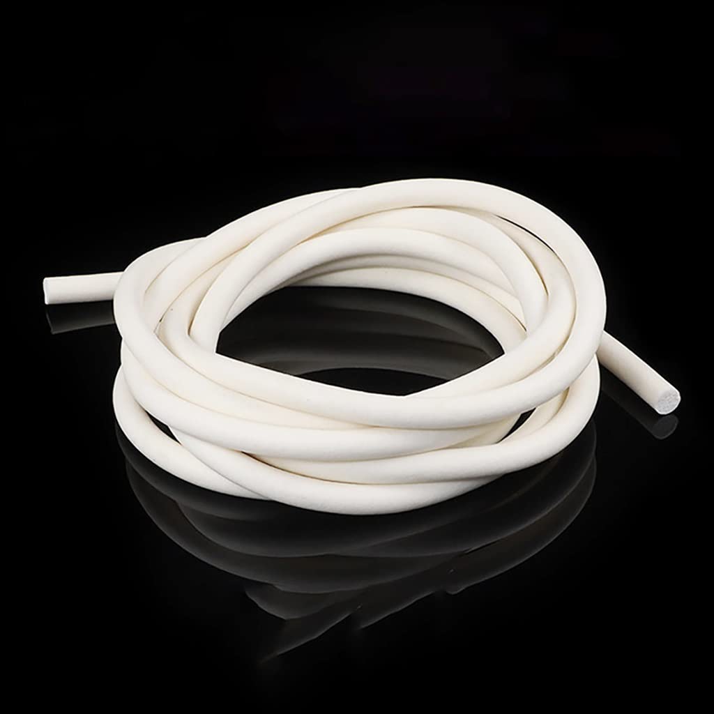 Striscia di tenuta della schiuma di silicone, diametro rotondo 1-9mm della striscia di sigillamento della spugna della gomma di silicone