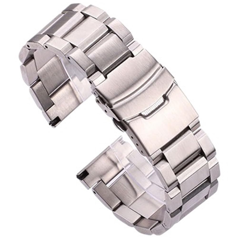 Sangle acier inoxydable pour montre connectée et classique au quotidien - 8