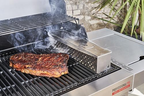 Caja para ahumar resistente Char-Broil MADE2MATCH con ajuste premium para parrillas 7