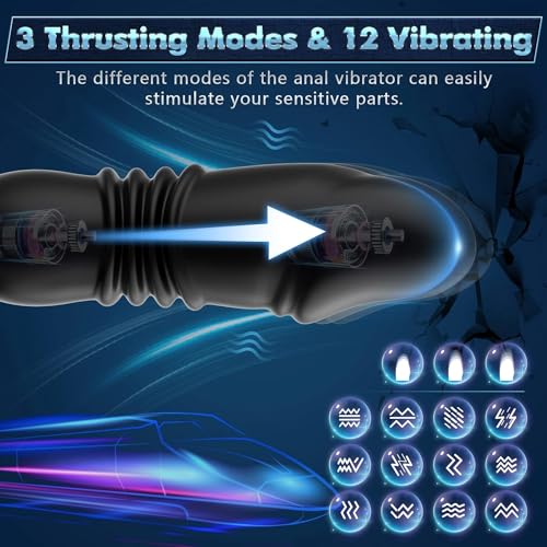 Plug anal vibrador de silicona médica con masajeador ergonómico 2