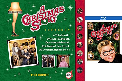 A Christmas Story Collection - A Christmas Story Exclusive Blu-ray with 3 Postcards & A Christmas Story Treasury Book with Sound! 2-Piece Bundle image 3