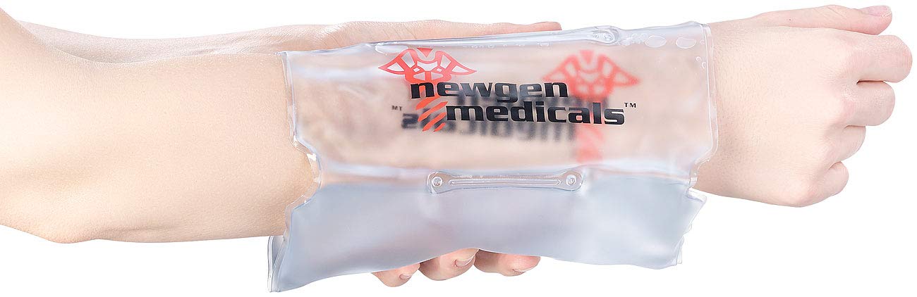 newgen medicals Wärmepad: 2er Pack Wohltuende Wärmekompresse bis zu 3.000 Anwendungen, 33 x 18cm (Kompresse, Wärmepads Rücken wiederverwendbar, Kissen)