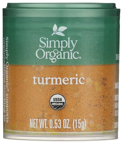 Simply Organic Mini Ground Turmeric .53 oz