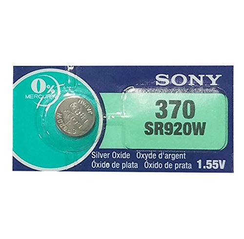 Preisvergleich Produktbild Sony 370 SR920SW 1,55 V Uhrenbatterie (Silberoxidbatterie)
