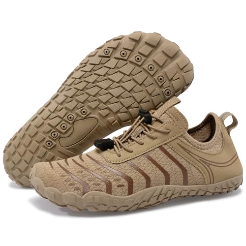 Image of EWUHA Barefoot Shoes Womens Mens Footwear for Walking Hiking with Wide Toe Box,Healthy & Non-Slip,Breathable Barefoot Vitality Water Shoes for Beach Pool Swim Outdoor (Unisex)