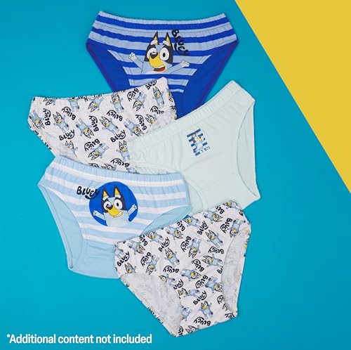 Bluey Boys Briefs, Soft Breathable Underwear Pack of Underpants - Gifts for Boys2