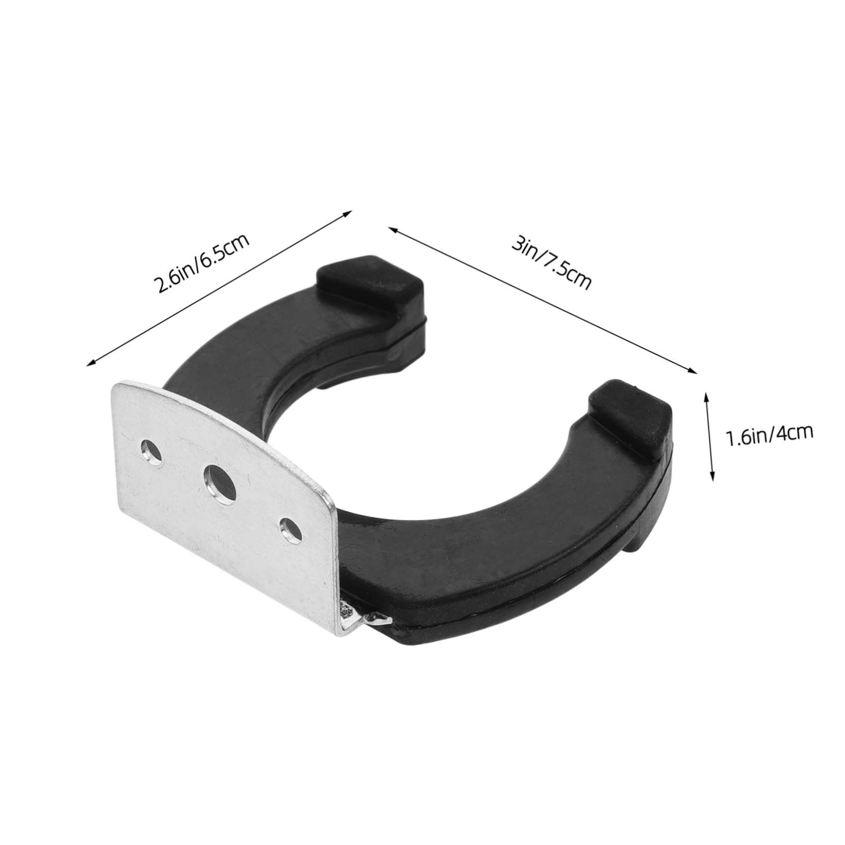 Yardwe 3pcs Wall Mounted Mic Rack Reliable Microphone Holder for Sturdy Design for Performance Venues Space Saving Accessories for Microphones