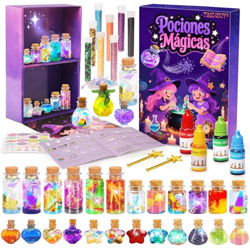 Kit de Pociones Mágicaspara Niños, 24 Botellas Kit de...