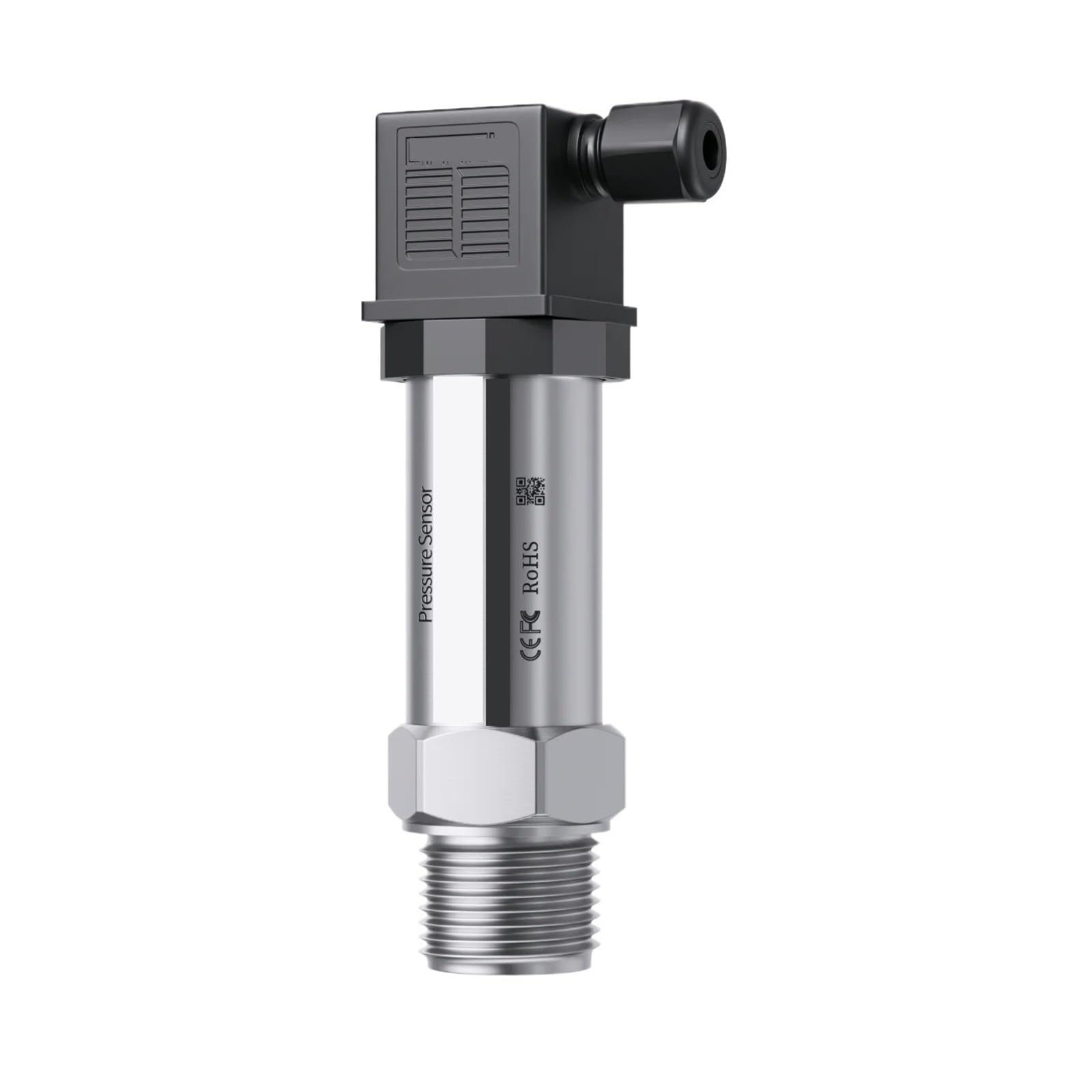 PXQCHAVLN Pressure sensor Transmitter 4 To 20mA 0 To 10V With 0-4bar 0-10bar 0-600bar Water G1/4 Perssure Sensor(Output 4-20ma,0-30bar)
