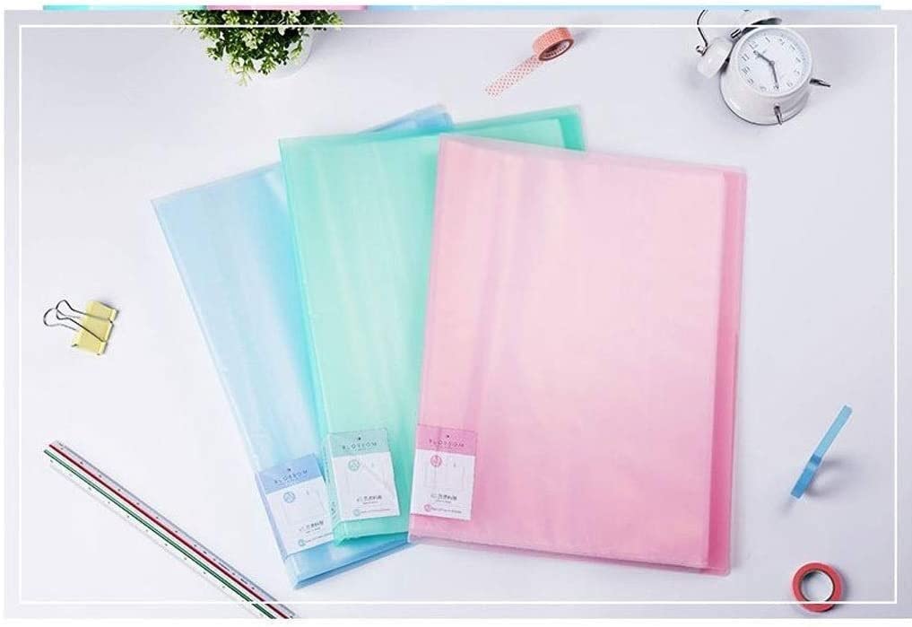 Pliki I Foldery 3 Szt. Folder A3 Książka Informacyjna Przezroczysta Kieszeń Klips Do Przechowywania Papieru Biurowego Przybory Szkolne Prezenty Dla Uczniów Teczki Na Dokumenty(G)