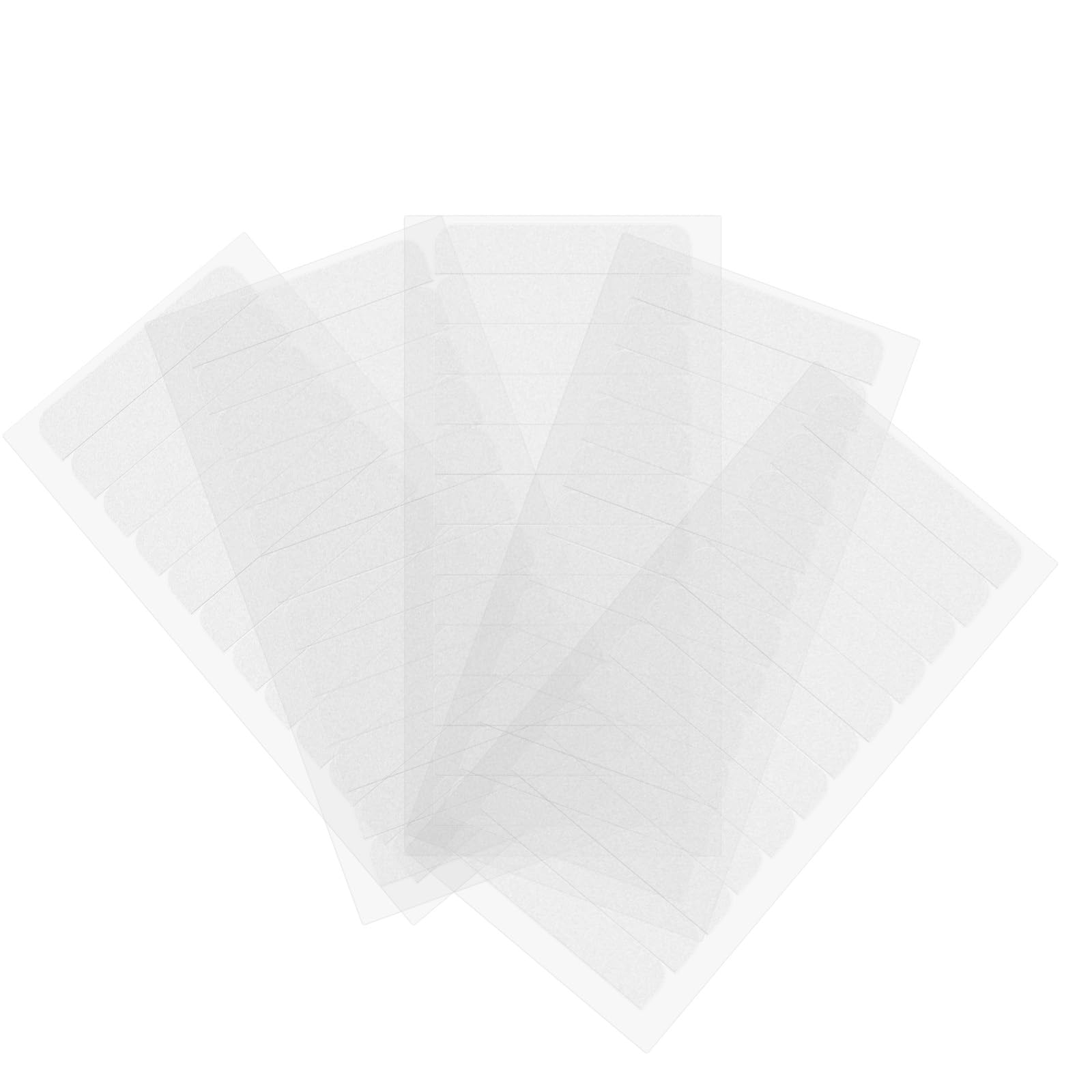 Single Sided Hair Extension Tape Replacement - 60 Pcs Adhesive Strips (4x0.8cm Shine-Free) for Tape-In Extensions | Skin-Friendly Adhesive Formula for