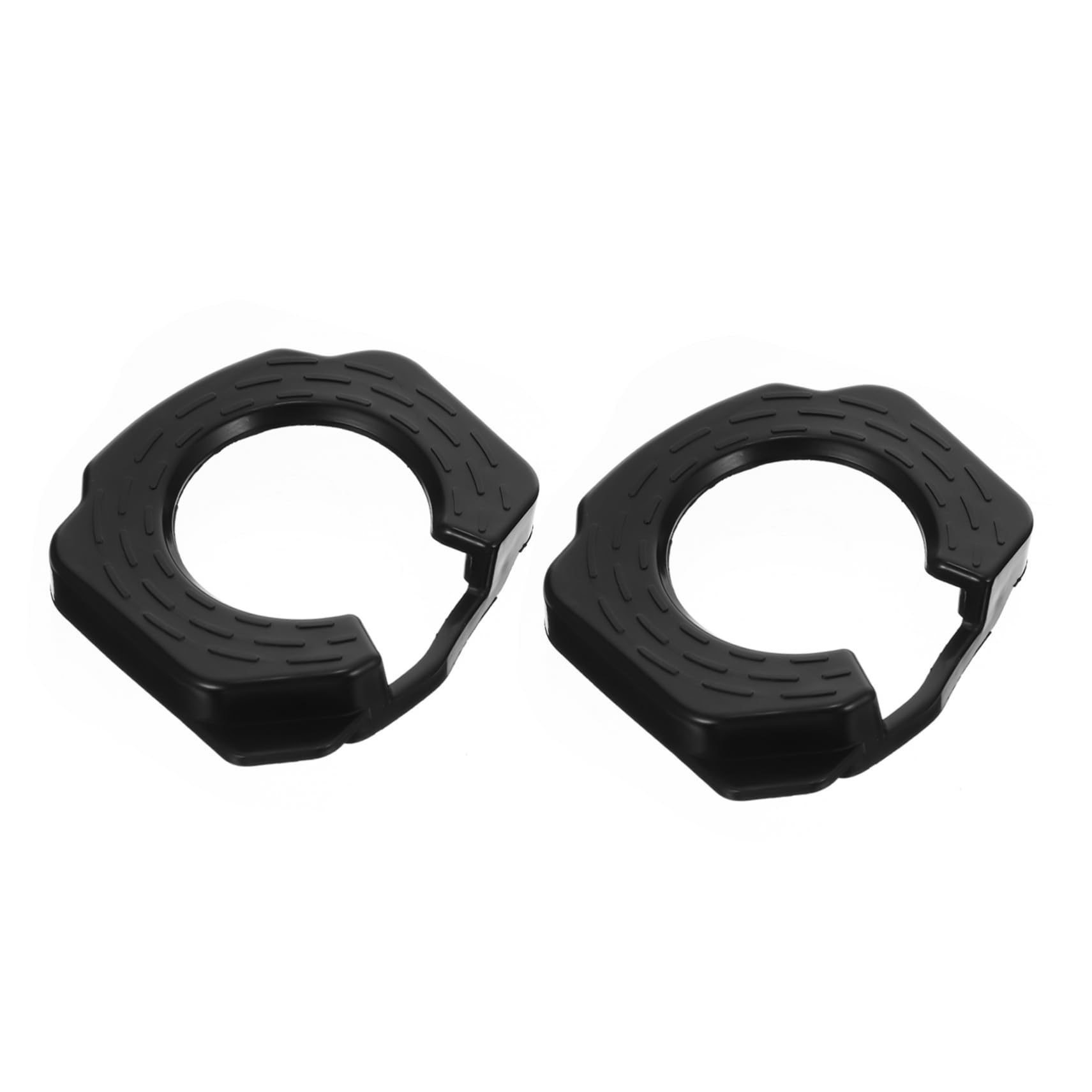 Happyyami 1Pair Bike Pedal Cleats Cover Durable Self Locking Protective Gear for Bicycle Shoes for Road and Mountain Biking Ensures Secure Fit and Comfort Present for Cycling