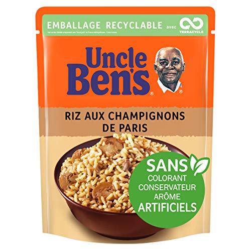  UNCLE BEN'S Riz aux Champignons Express 2 Min ...