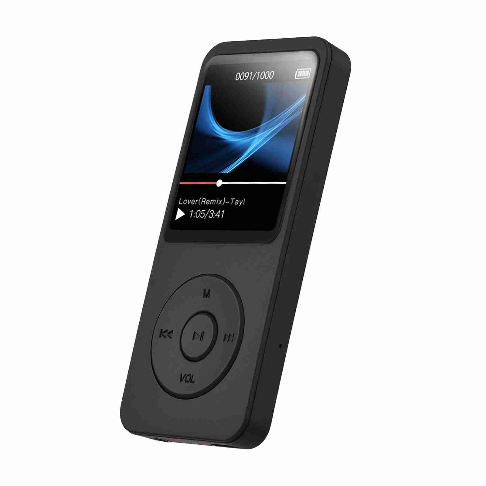 1 77 Inch TFT LCD MP4 MP3 Player with Bluetooth 5 0 USB Rechargeable and Multi Purpose Built