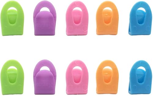 Bestby - 40PCS Colorful Mini Paper Clips Page Markers Bookmarks for Indexing