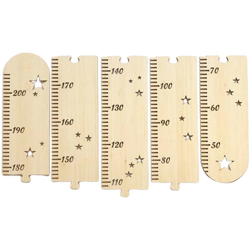 Mesure autocollants hauteur bébé en bois le cadeau de naissance idéal pour chambre enfant