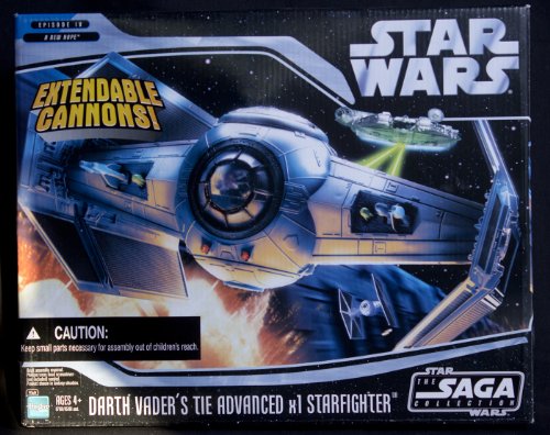 Star Wars - Darth Vader's TIE Advanced x1 Starfighter - The Saga Collection
