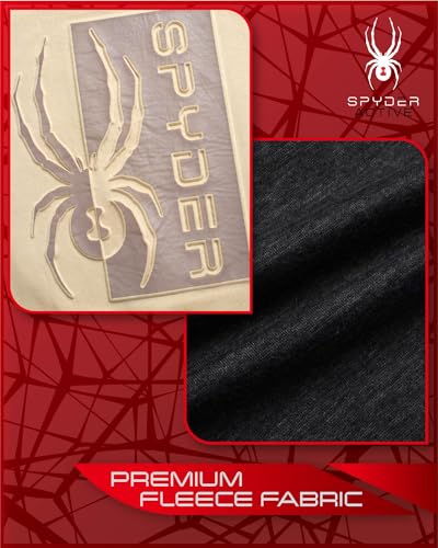 Spyder Men's Active Sweatshirt - Athletic Performance Fleece Classic Crewneck Pullover Sweatshirt for Men (Sizes: S-XXL)4