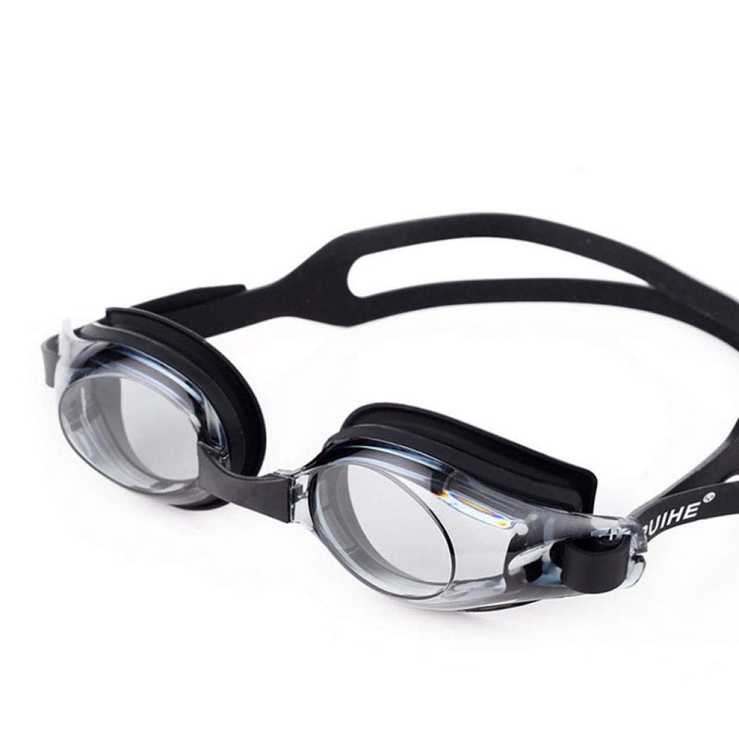 Xixik Premium Swimming Goggles (No Leaking Adult Swimming Goggles UV Protection & Anti Fog Competition Swimming Goggles Men's Women's Children's Children's Black