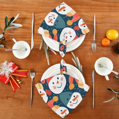 Servilletas de Tela Navidad Set 6 Multicolor 20x20in miniatura 5