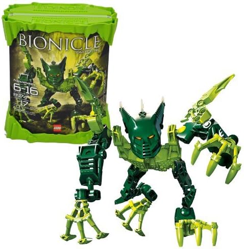 LEGO Año 2009Bionicle Series 4inch Tall Figure Set  8974Jungle Tribe tarduk con Extremidades Totalmente articulada garras y picos pieza Total 17 disponible en Yaxa Colombia