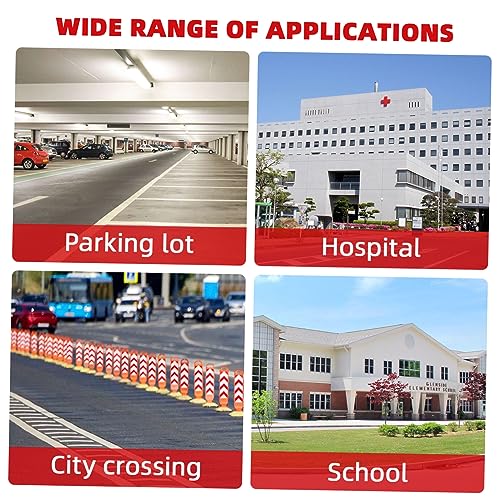 BUGUUYO 1 Conjunto facilidade de tráfego coluna de tráfego rodoviário corrente cone de coluna de seg