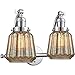 Innovations 515-2W-PC-G146 2 Light Bathroom Fixture, Polished Chrome
