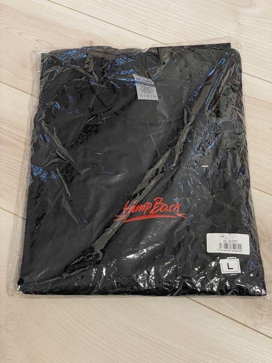 Amazon.co.jp: Hump Back 刺繍ロゴTシャツ 黒 L ハンプバック