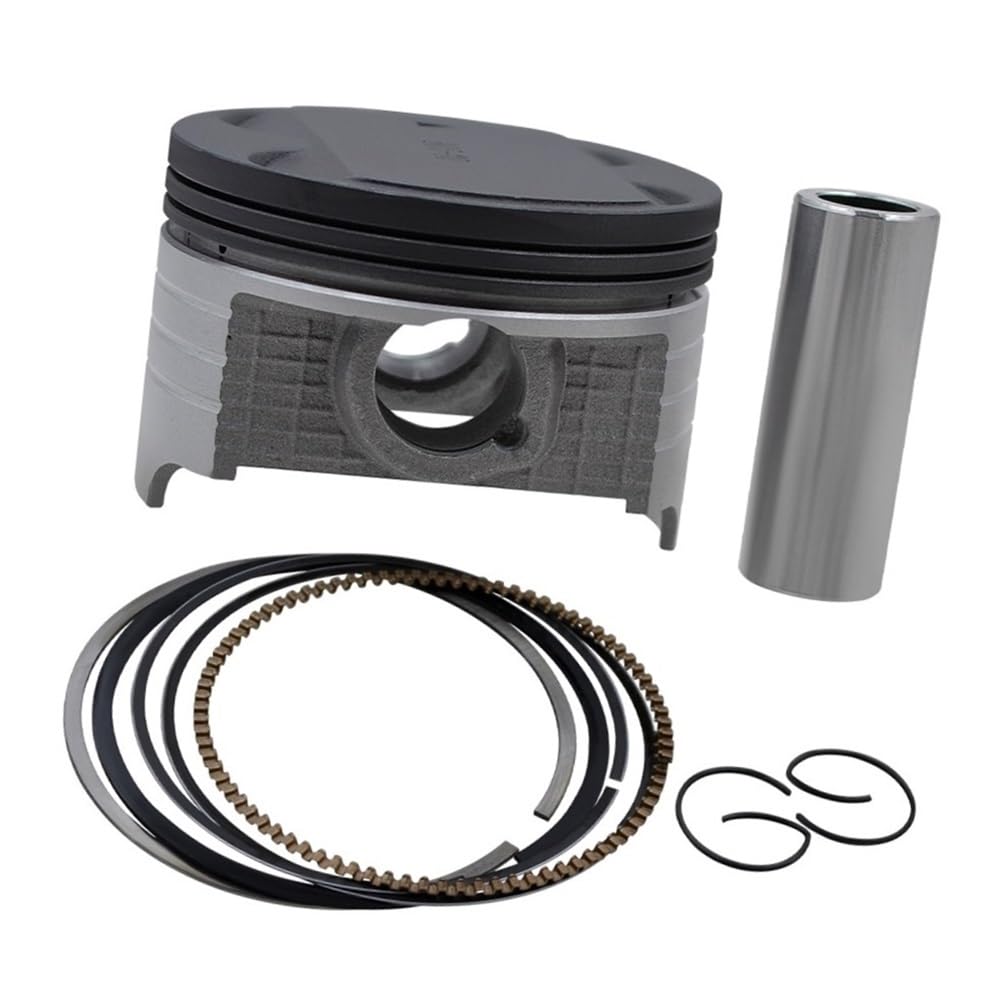 pist. Kit fasce elastiche for pistone da 74,5 mm, alesaggio cilindro moto, adatto for AN250 250cc Burgman Skywave 250 DR250 1990-1995 .(Piston Kit 73.50mm)