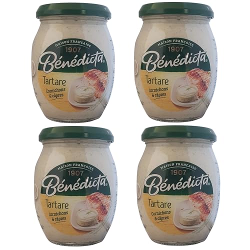 BENEDICTA – Salsa Tartar 260G – Lote de 4 – Oferta especial