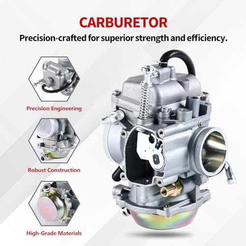 Image of Carburetor and Fuel Pump for Polaris Sportsman 500 300 400 Magnum 425 Ranger 500 425 400 Trail Blazer 330 Trail Boss 330 325 Hawkeye 300 Worker 335 500 Carb