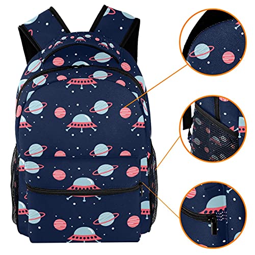 Sac à dos d'école funky multicolore avec grand volume de rangement - 3