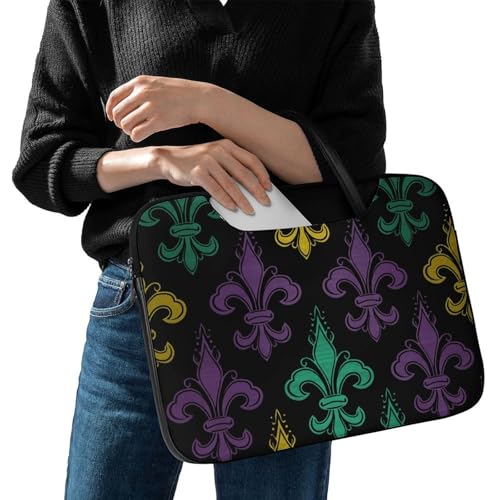 Bolsa para portátil 17'' impermeable con asa y estampado miniatura 7