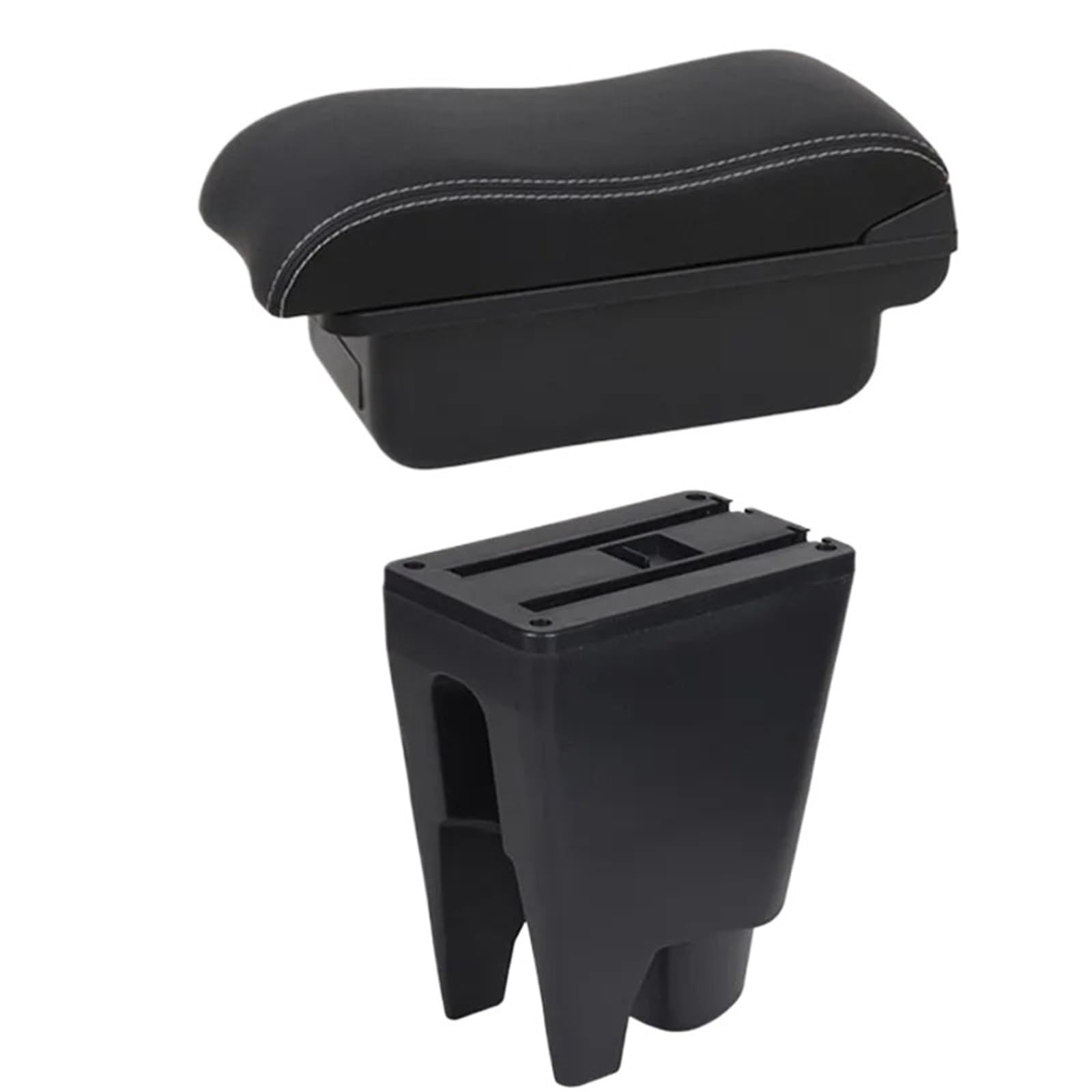 JMOLXURI Car Armrest Box For Peugeot 107 Car Armrest Box Center Console