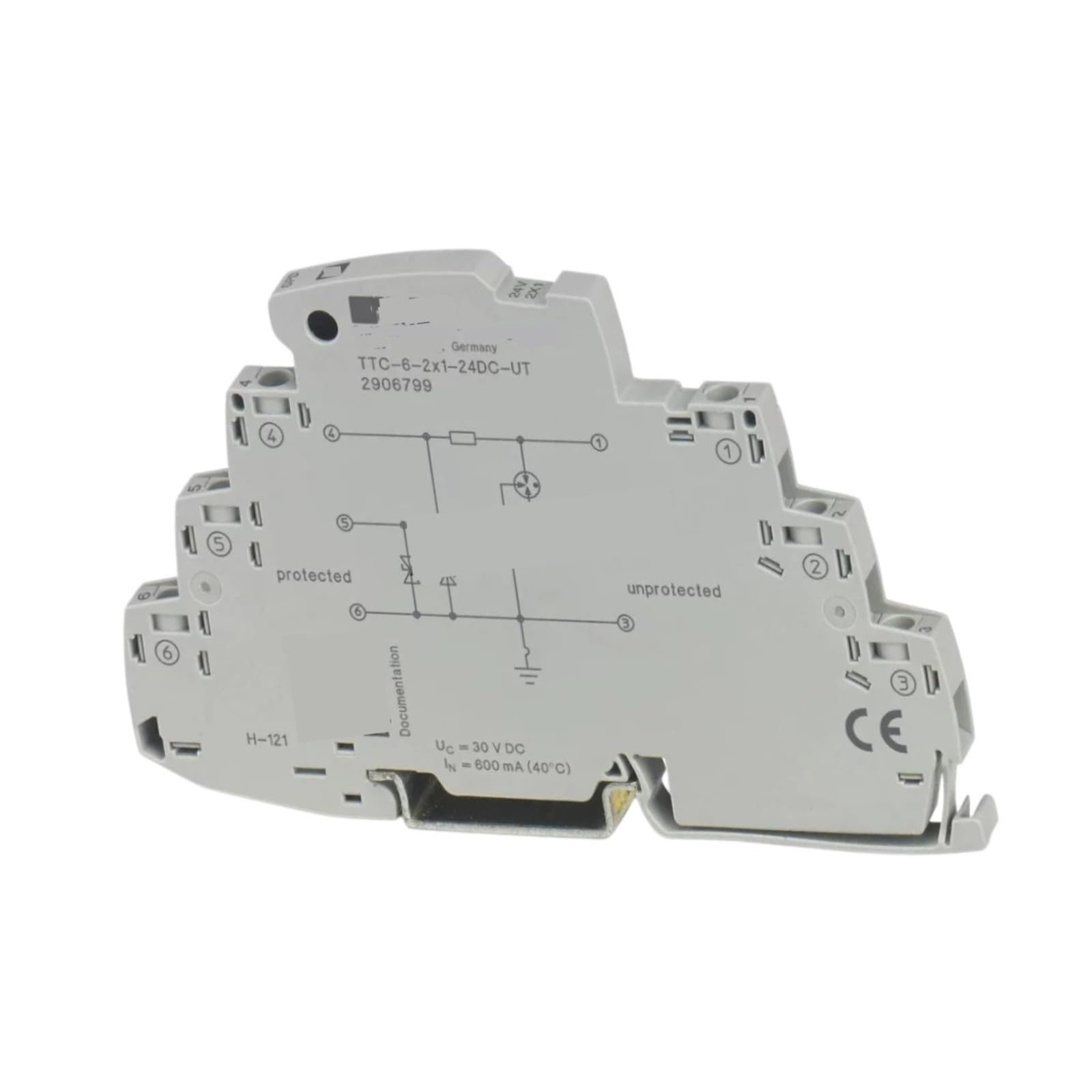 HKEJSJWA Surge Protector TTC-6-2X1-24DC-UT 2906799, Surge Protection Module