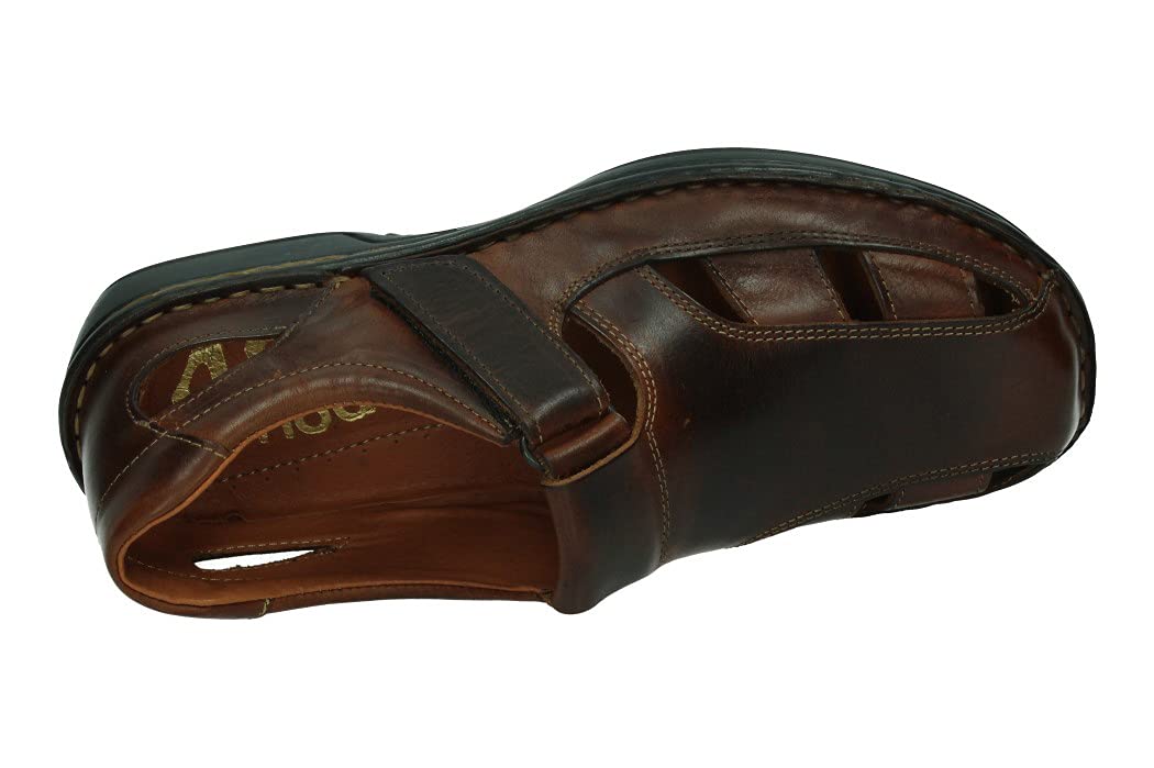 48 HORAS 417101/12 SANDALIAS DE PIEL HOMBRE SANDALIAS