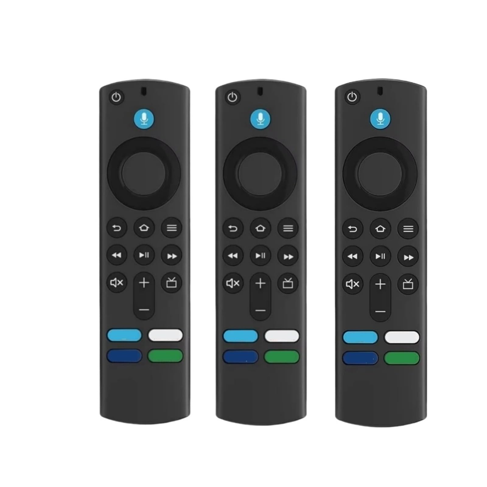 2/3 Uds L5B83G Control Remoto por Voz for TV Stick 2ª/3ª generación 4K MAX for televisores Inteligentes 3ª(3pcs)