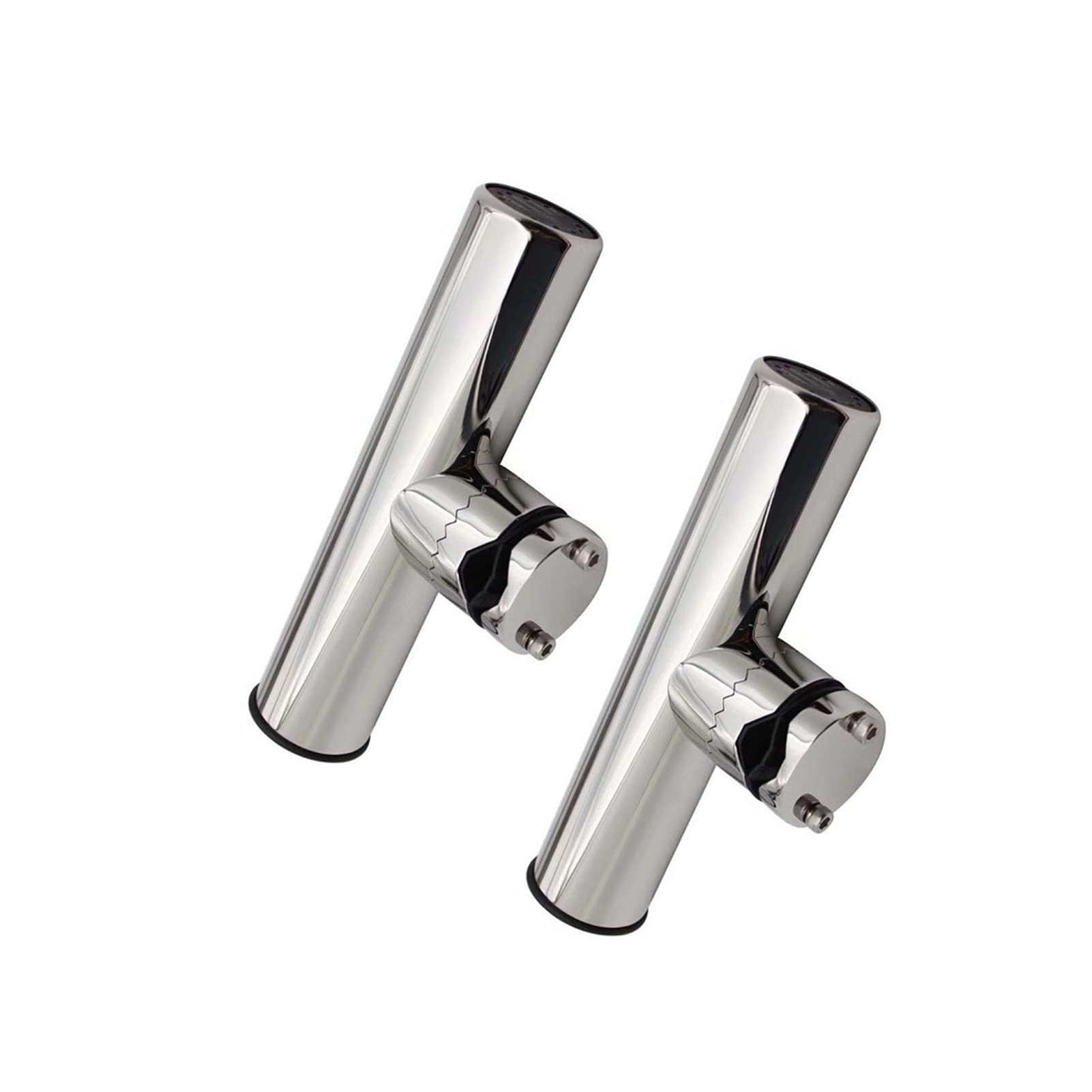 Portacanne da barca 2 pz. Porta da pesca in barca Acciaio inox Acciaio inossidabile Barca marino Accessori for yacht Polacco Polish Asta Holder Hardware da pesca(19-25mm)