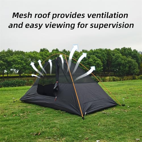 Carpa ultraligera para 1 persona, impermeable, portátil miniatura 5